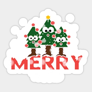 MINIMALS: Merry Trees Sticker